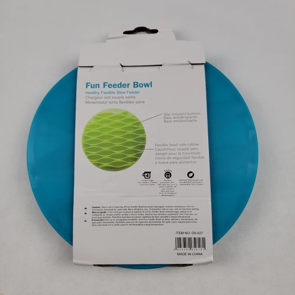 NWT pet fun feeder bowl and leak proof pet care cup